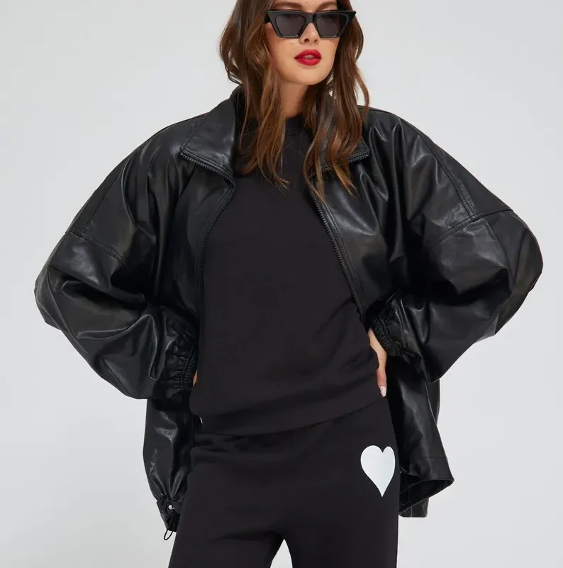 Leather anorak 2